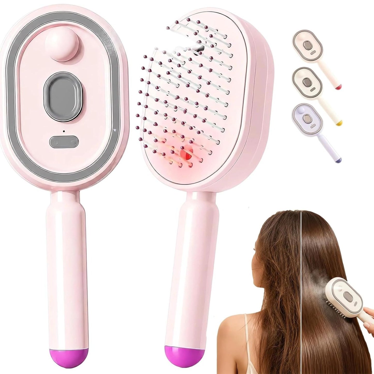 ✨3-in-1 Electric Spray Massage & Self-Cleaning Brush
