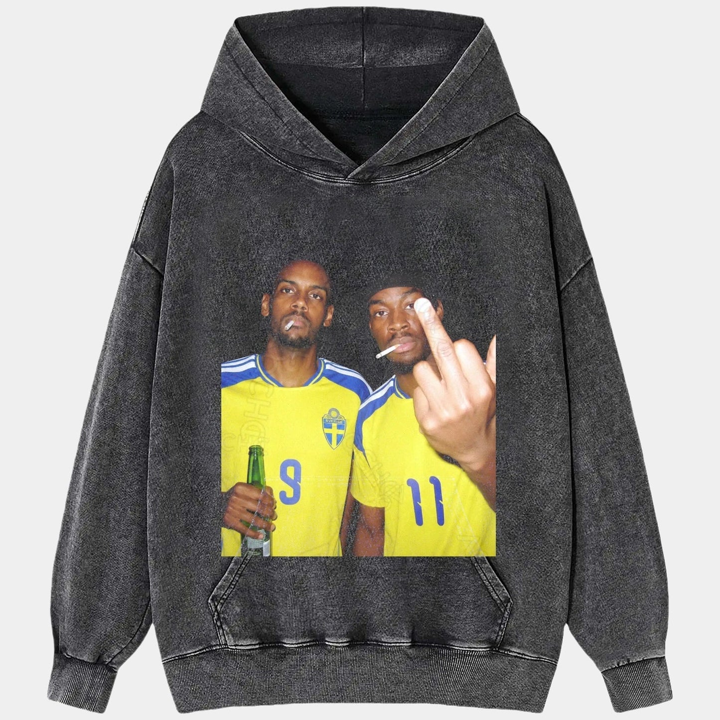 Sweden Football Style Tee 2.5