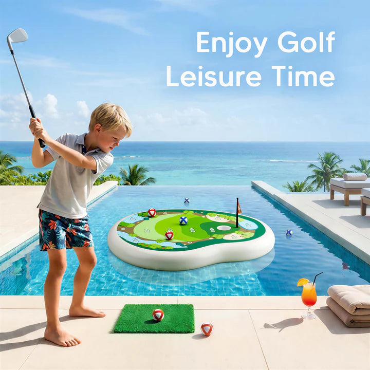 🏌️♂️Floating Pool Golf Game Set - Fun Water Golf Toy for Kids & Family