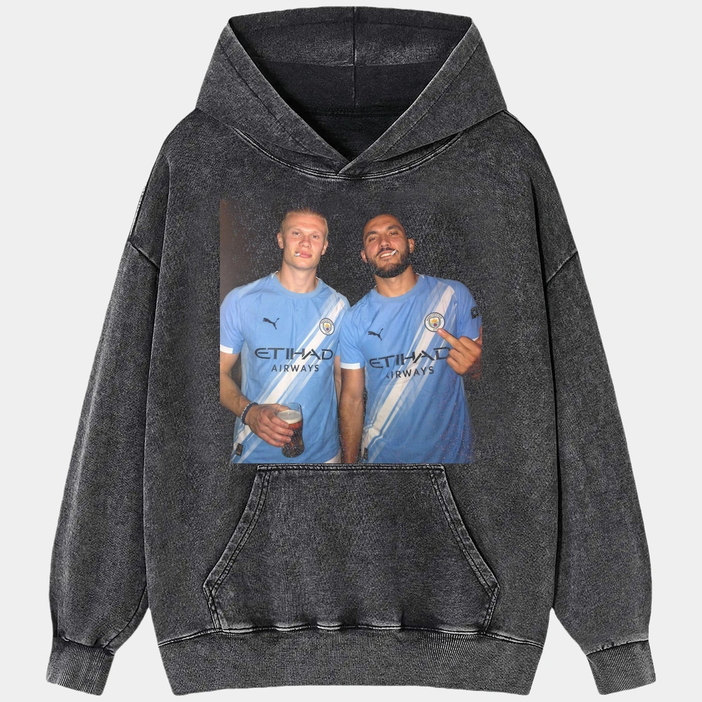 Erling Haaland & Rayan Cherki Tee