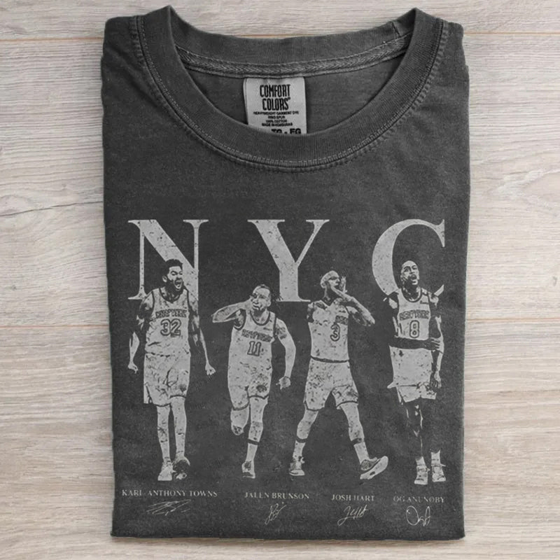 Vintage New York Basketball T-shirt