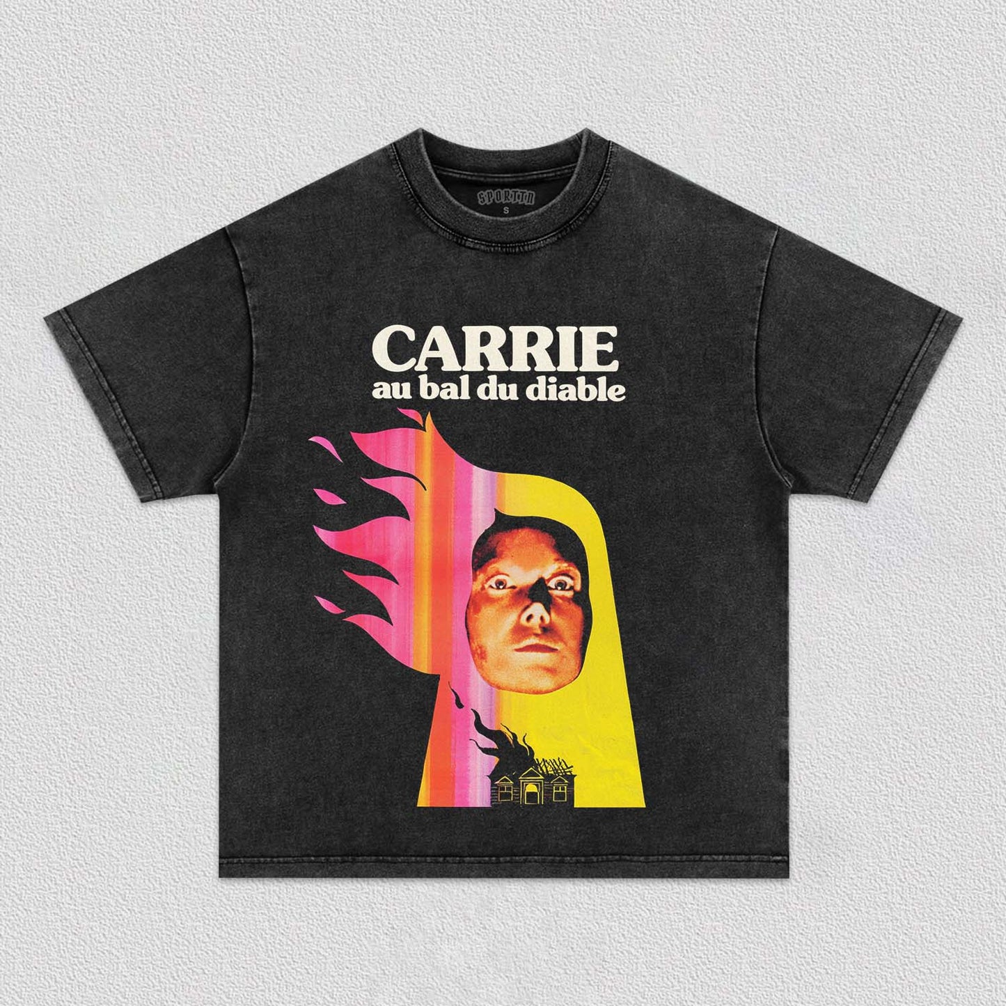 AWESOME 70s FRENCH 'CARRIE' T-SHIRT