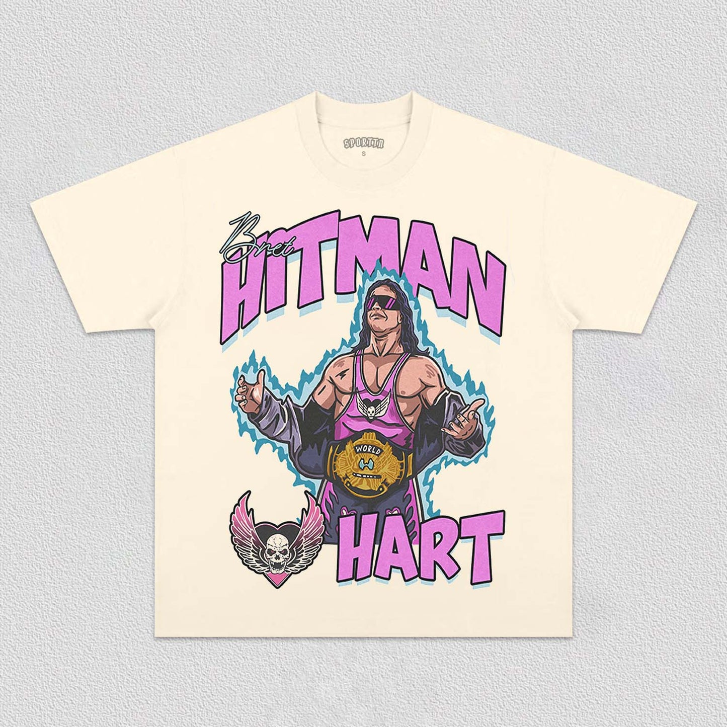 BRET HITMAN HART TEE