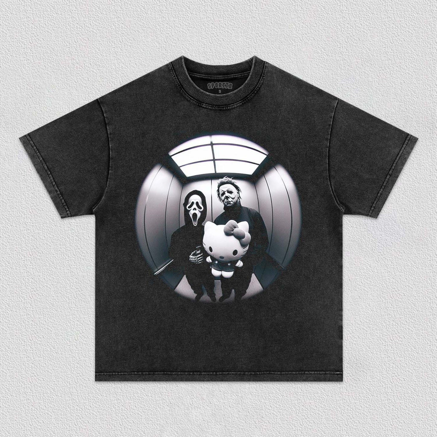 MICHAEL MYERS & GHOSTFACE & KITTY TEE