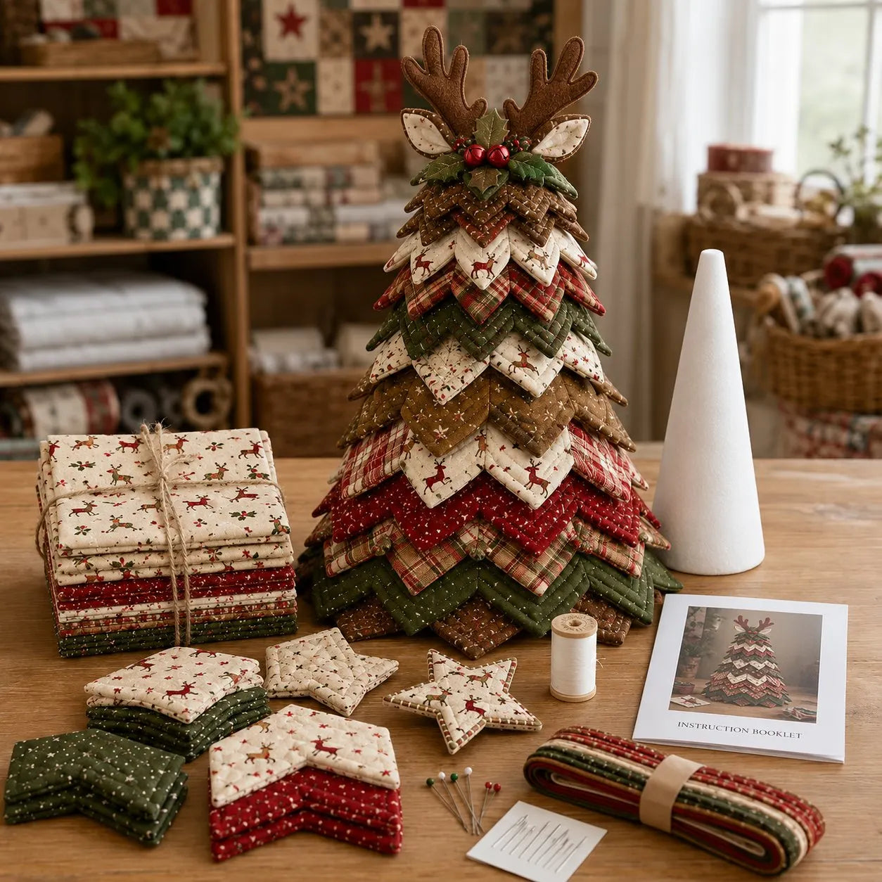 ๐๐
DIY Quilted Santa Christmas Tree Kit๐