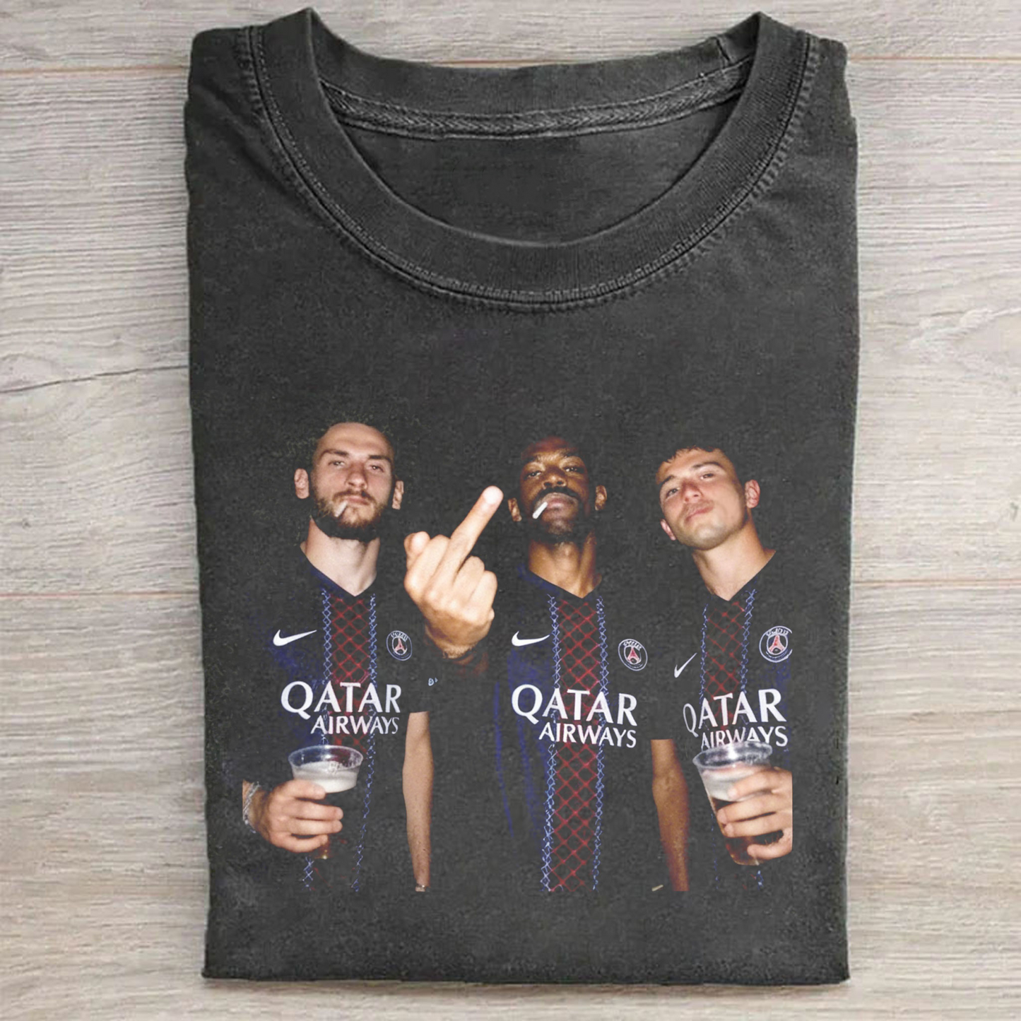 Khvicha Kvaratskhelia & João Neves & Ousmane Dembélé Tee