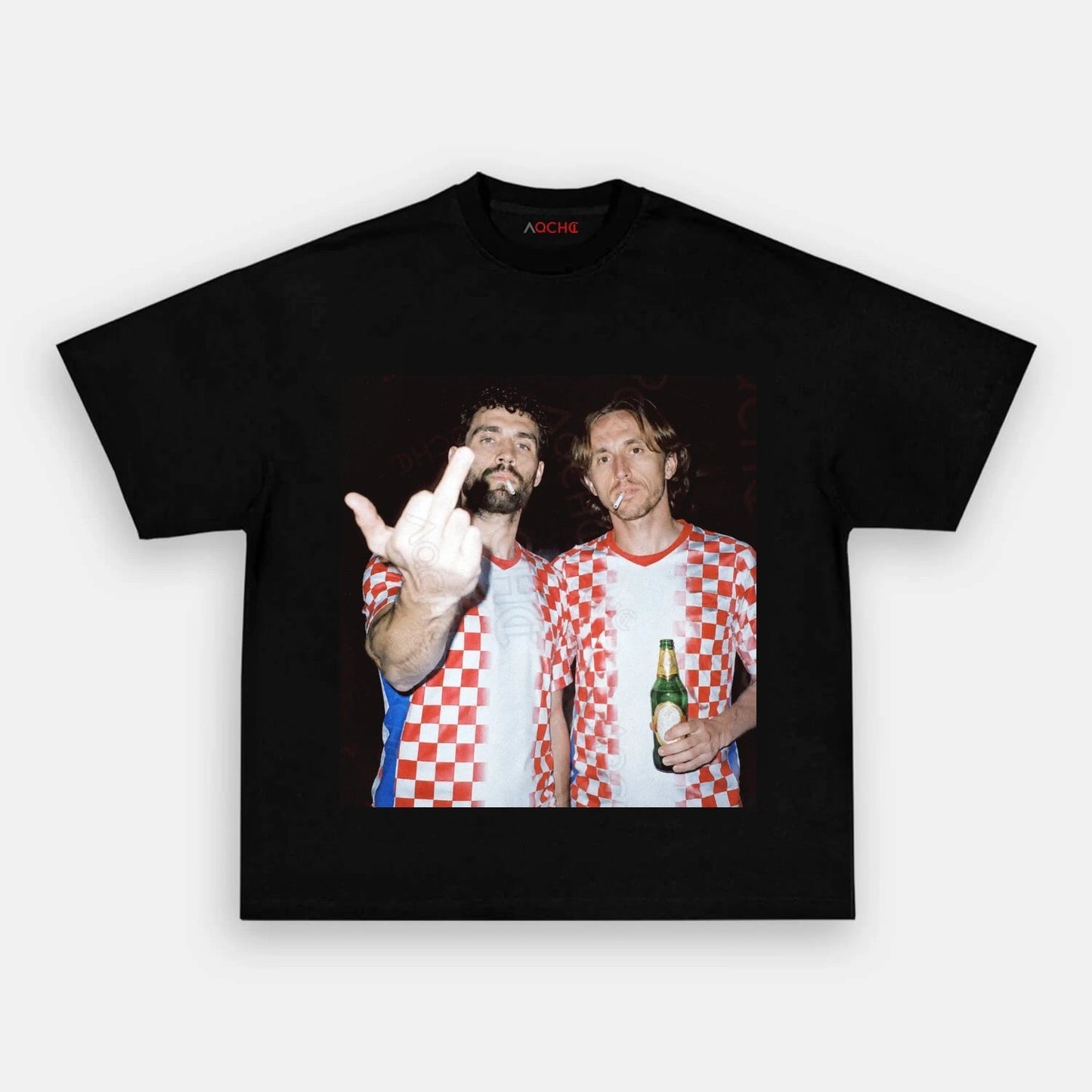 Croatia Football Style Tee