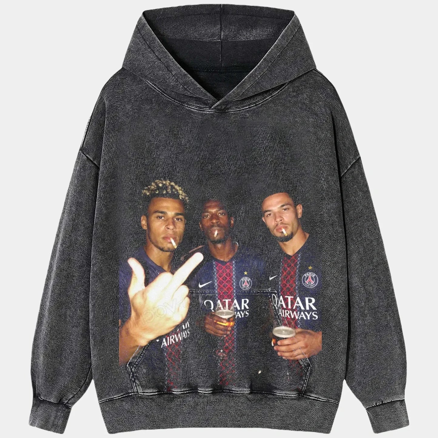 Désiré Doué&Ousmane Dembélé&Warren Zaïre-Emery 2026 Tee 1