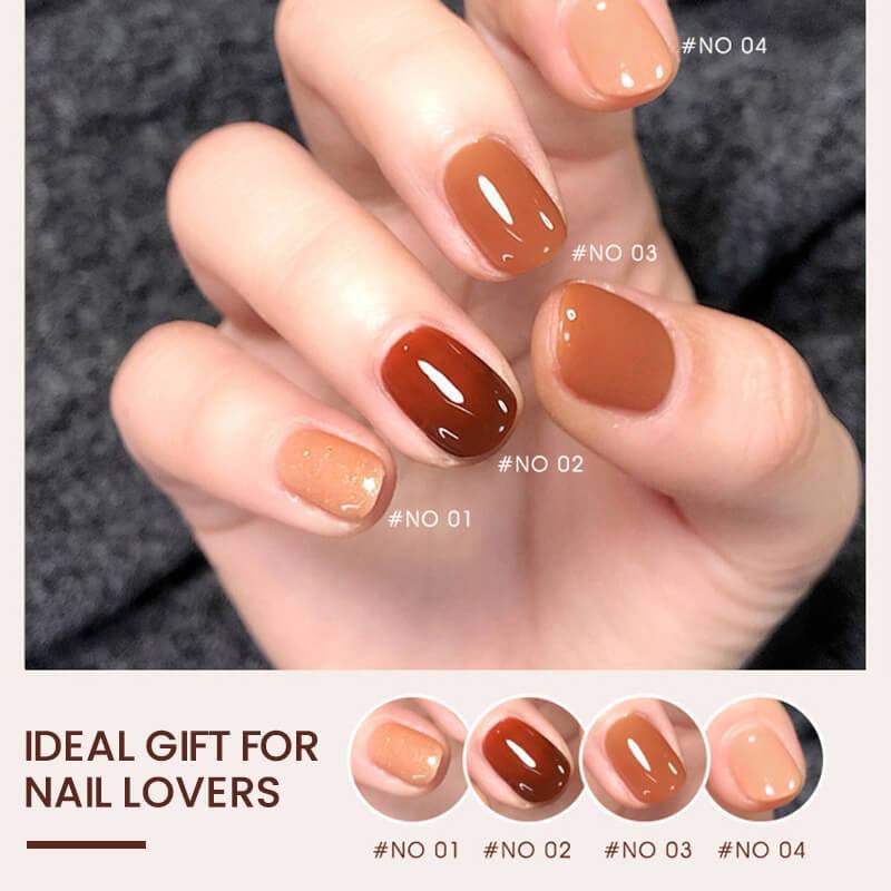 Twelve Constellation Series-Four-Color Solid Nail Polish