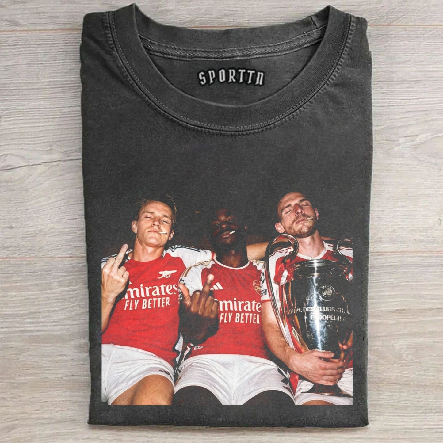Declan Rice & Bukayo Saka & Martin Odegaard Tee