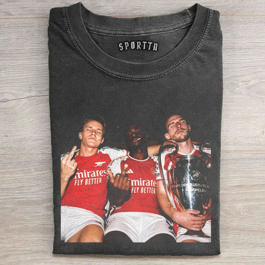 Declan Rice & Bukayo Saka & Martin Odegaard Tee