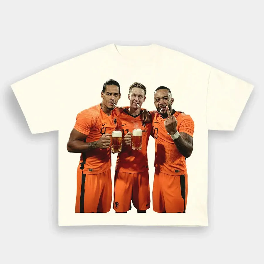 Netherlands Football Tee