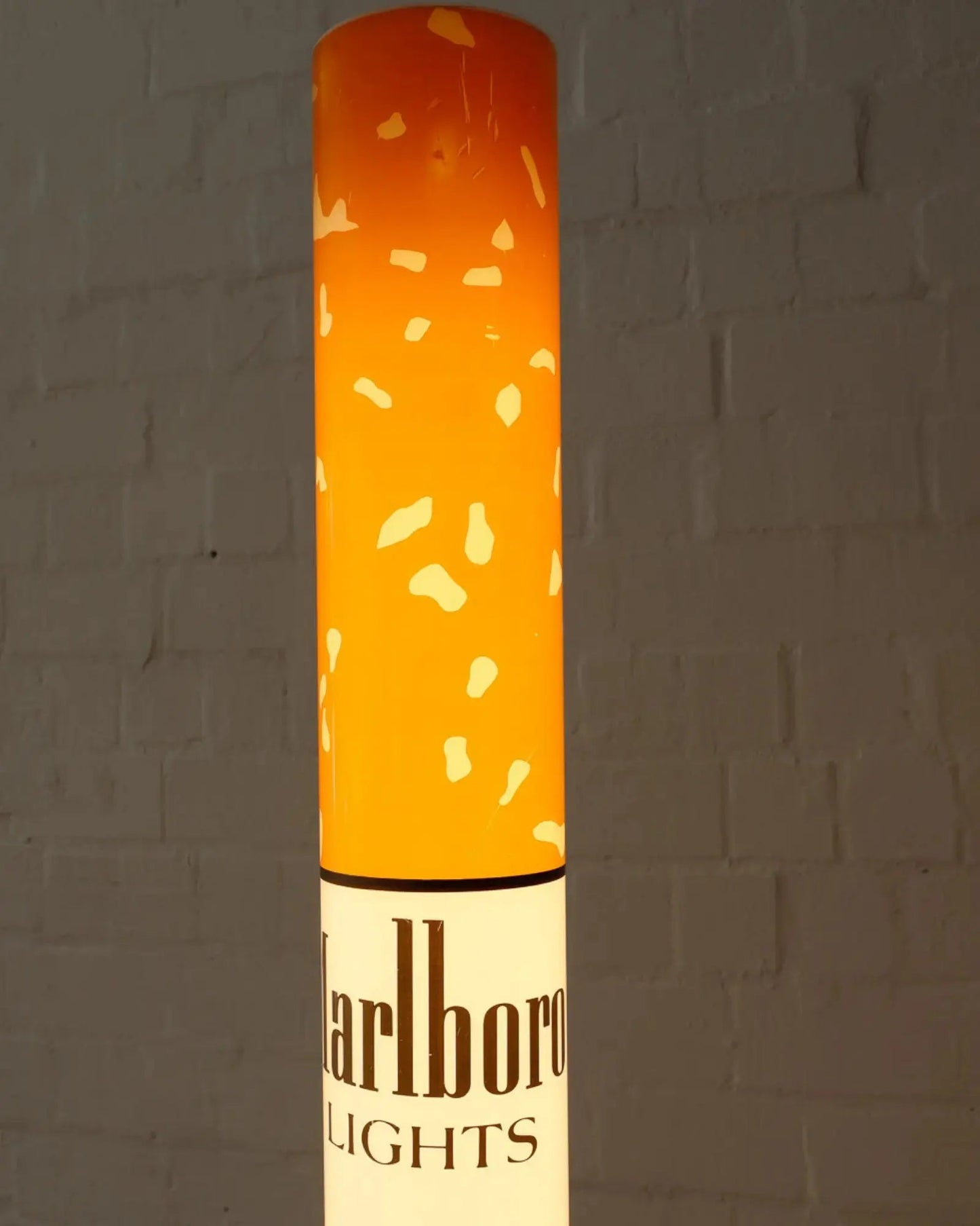 🔥Last Day 49% OFF 💗🚬 Cigarette Tube Shaped Marlboro Style Floor Lamp | Retro Industrial Novelty Ambient Light