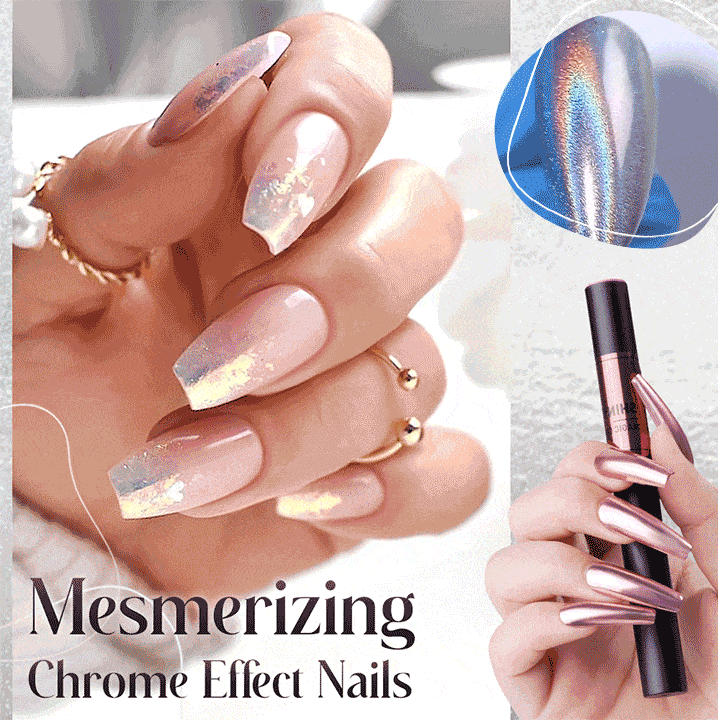 Galaxy Chrome Nail Powder Pen