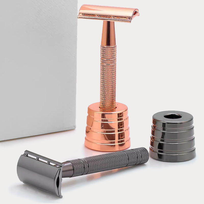Classic Double-Sided Detachable Razor Set