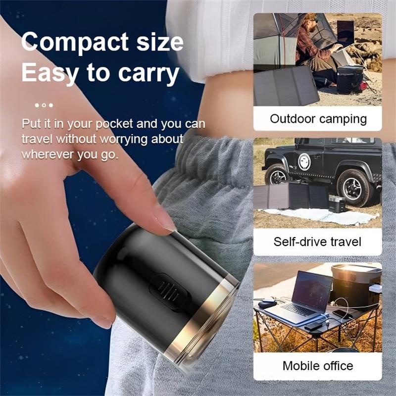 Convenient Capsule 2-in-1 Shaver, Multi-functional Electric Smart Razor, Mini Beard Trimmer
