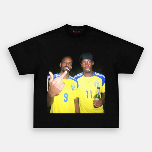 Sweden Football Style Tee 2.6