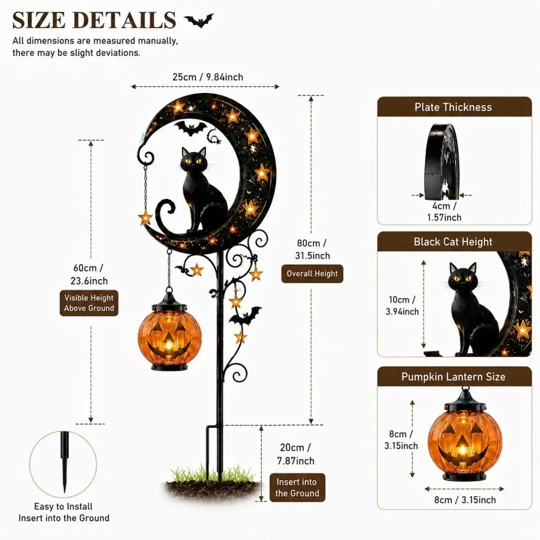 🎃Pumpkin Moon Garden Stake Light