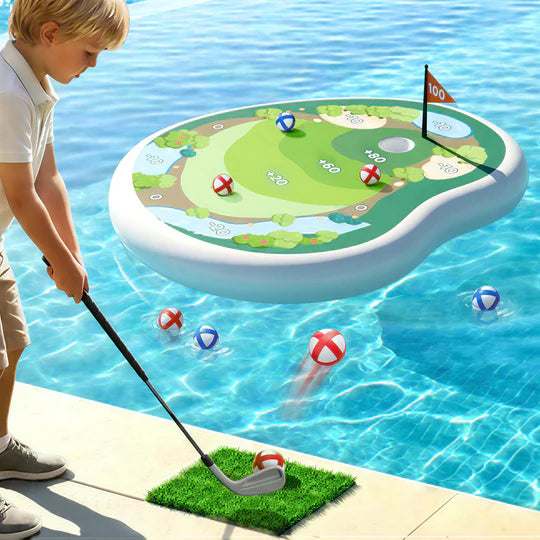 🏌️‍♂️Floating Pool Golf Game Set - Fun Water Golf Toy for Kids & Family