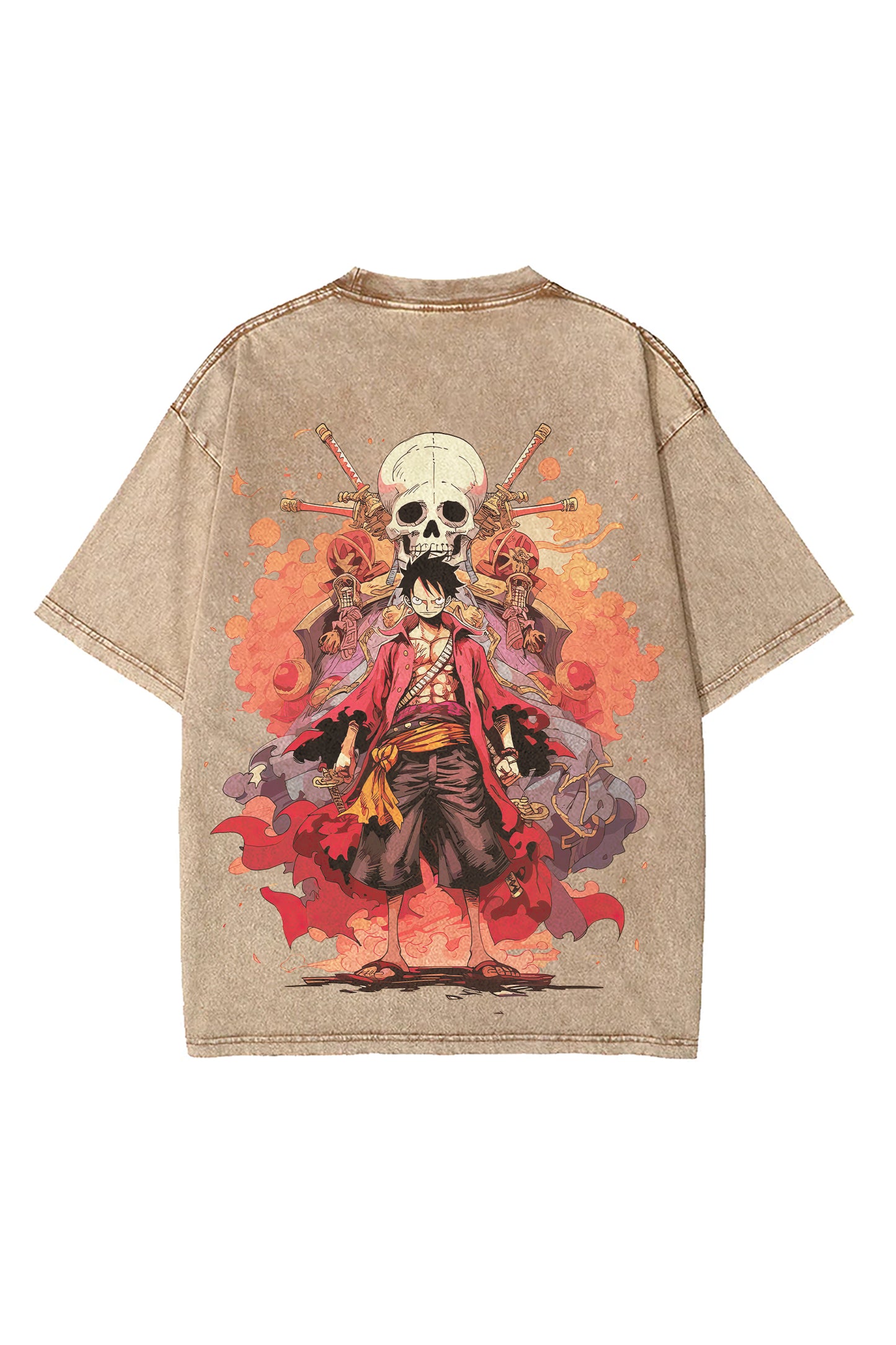 One Piece Luffy Washing T-Shirt