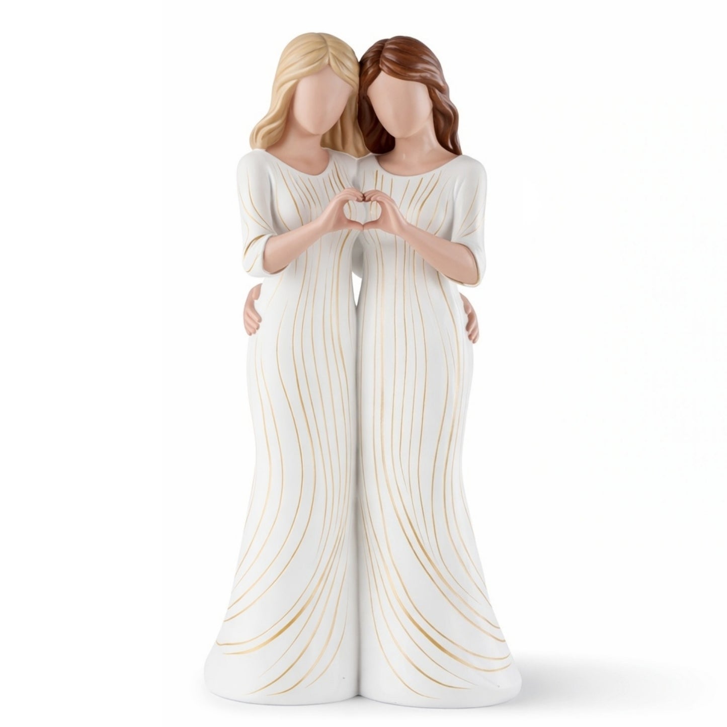 👩‍👩‍👧‍👧Sisters by My Side, Celebrates Friendships Three Sisters Sculpture