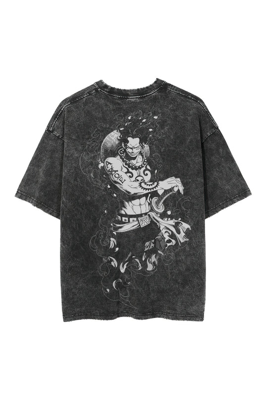 One Piece Ace Washing T-Shirt