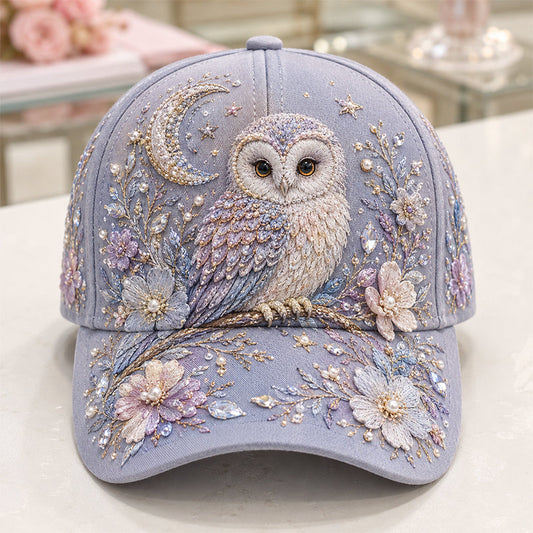 🎁Handmade🦉Owl 3D Embroidery Cap
