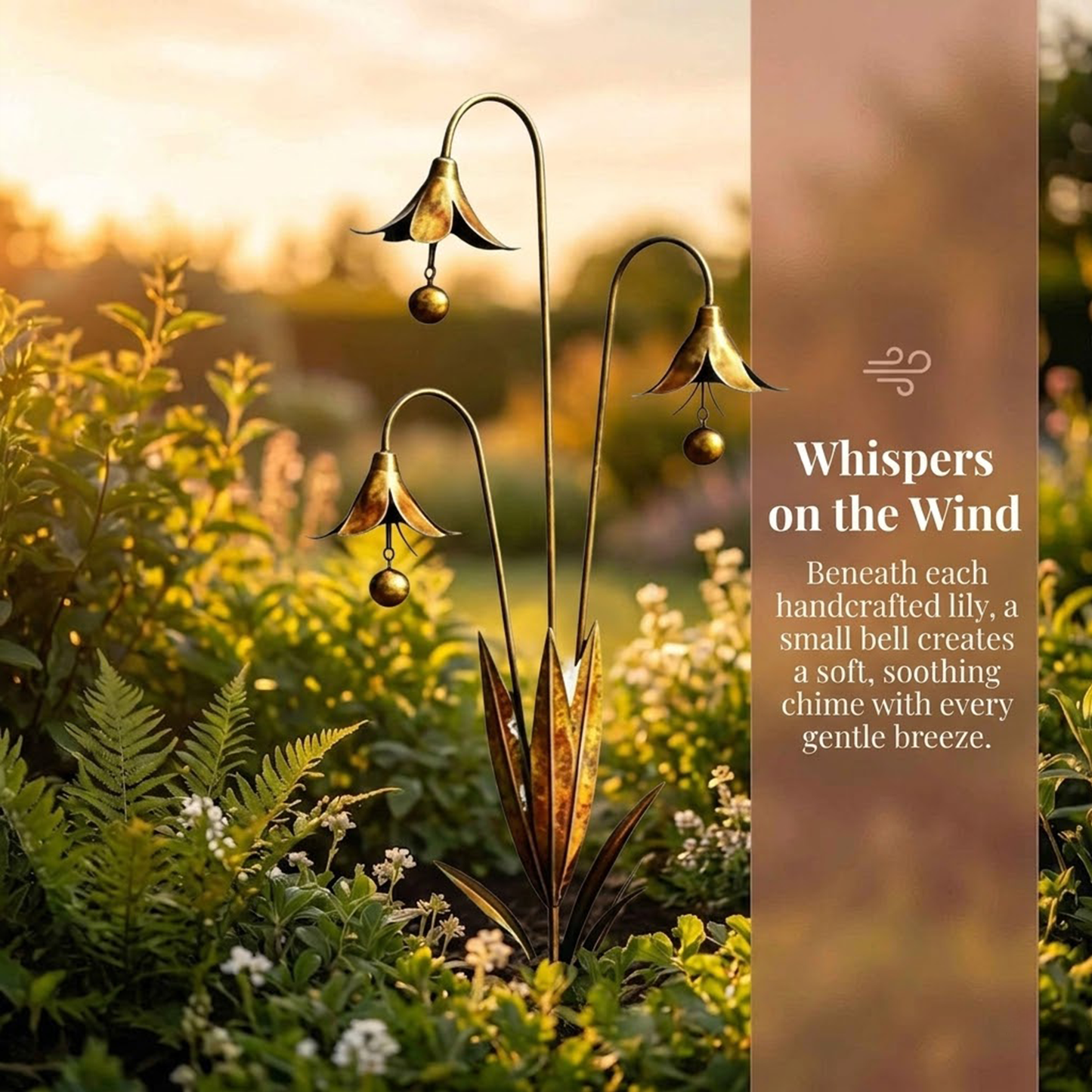 Blue Bellflower Garden Stakes – A Charming Melody for Your Outdoor Space