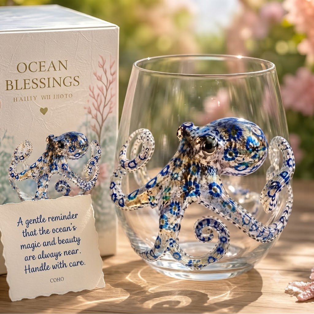 🌸🌿 Limited Edition 2026 Garden Morning Bliss Glass Tea Cup☀️☕