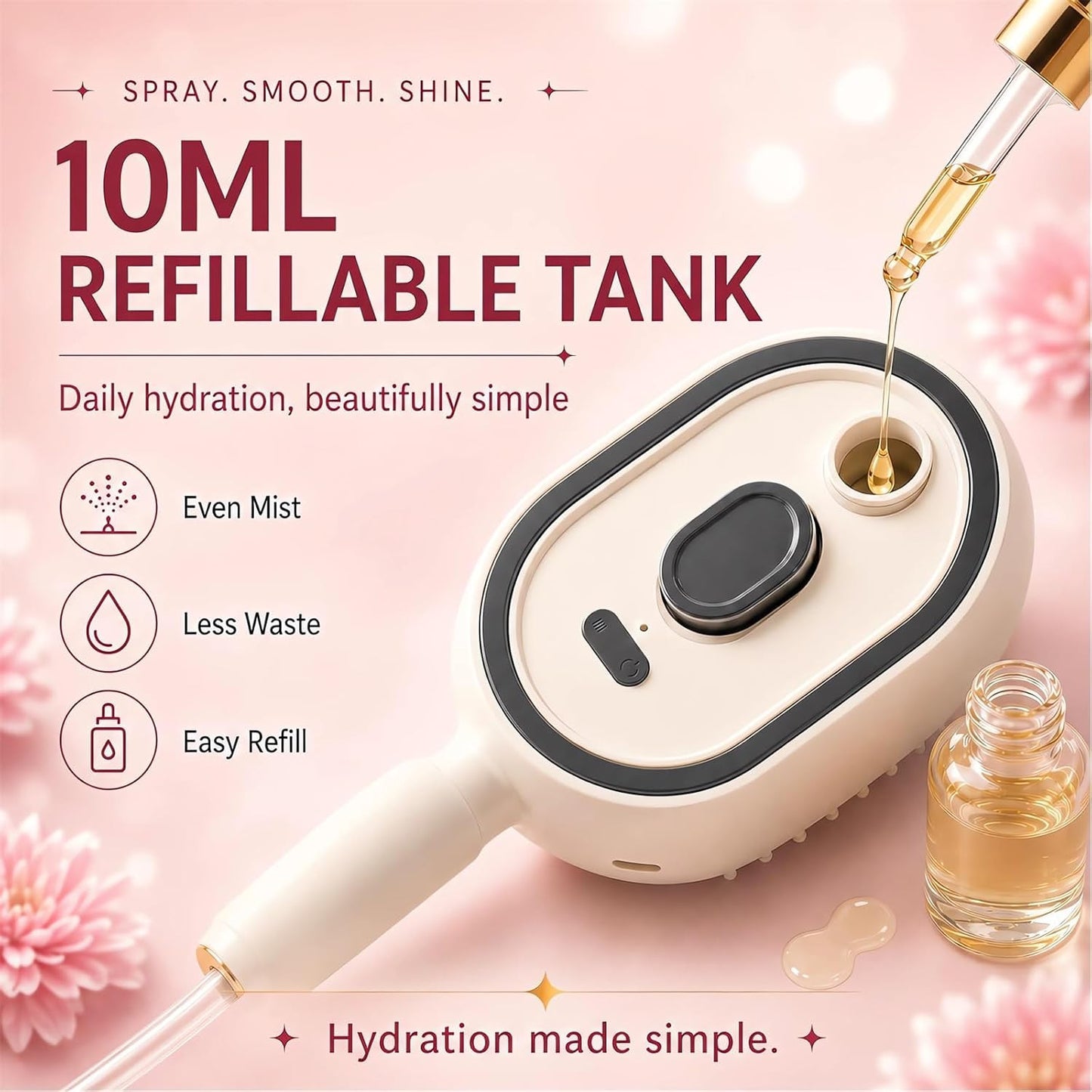 ✨3-in-1 Electric Spray Massage & Self-Cleaning Brush