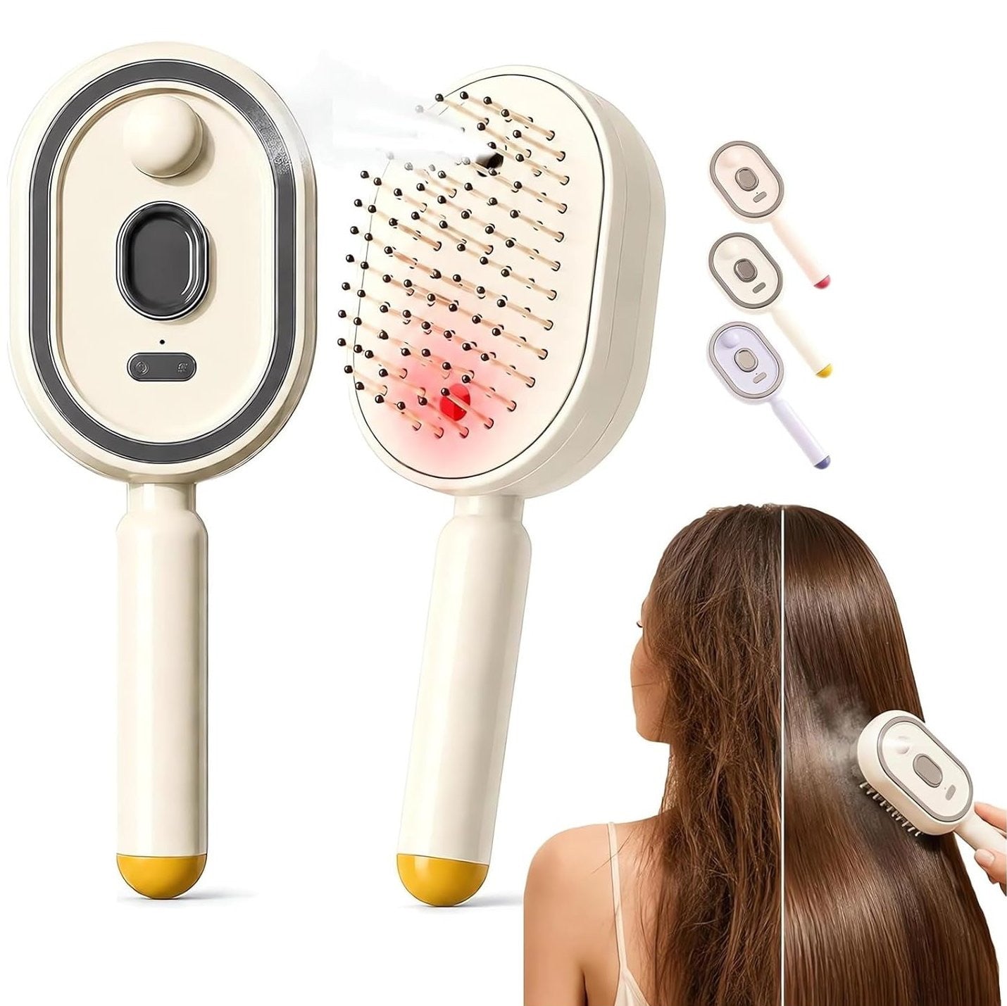 ✨3-in-1 Electric Spray Massage & Self-Cleaning Brush