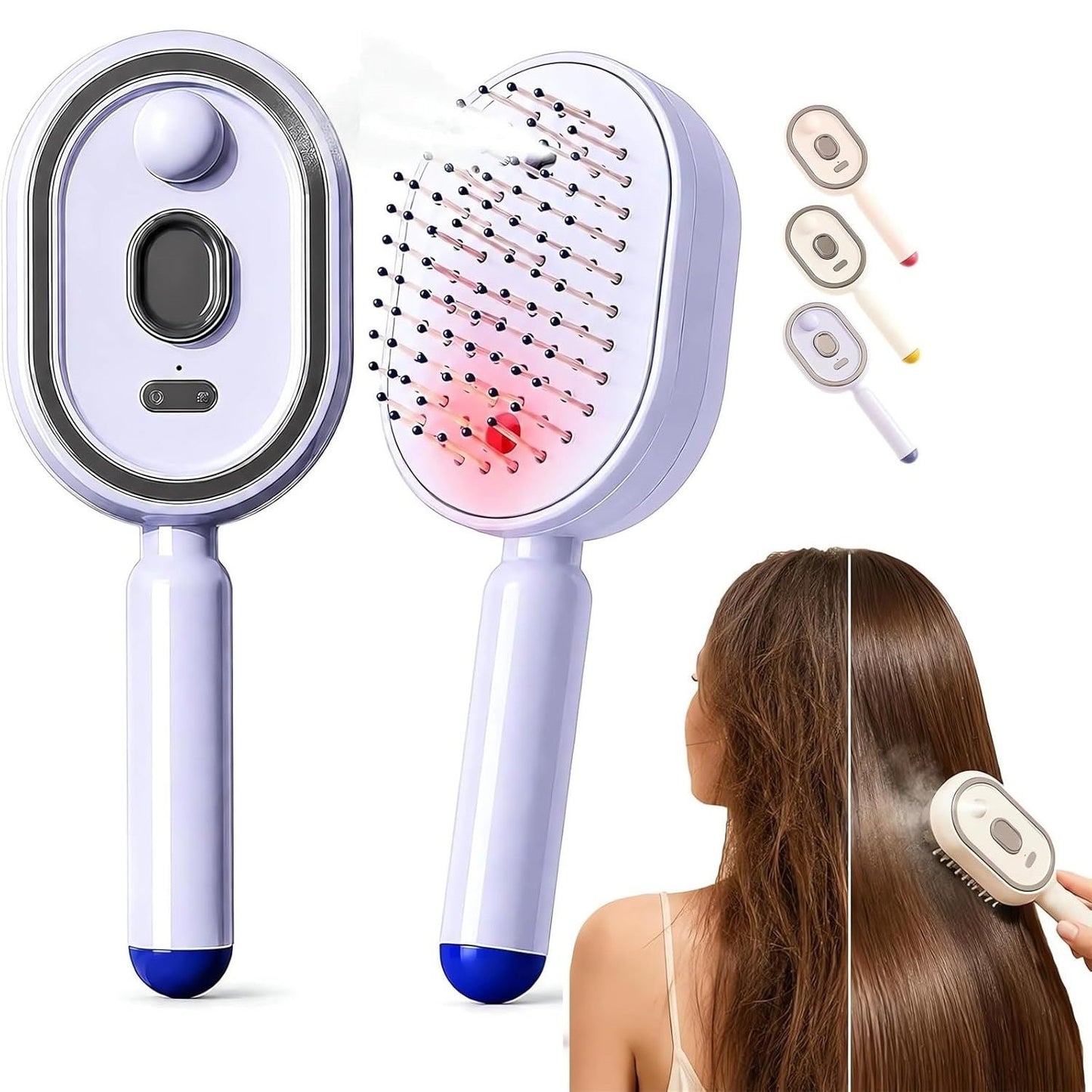 ✨3-in-1 Electric Spray Massage & Self-Cleaning Brush