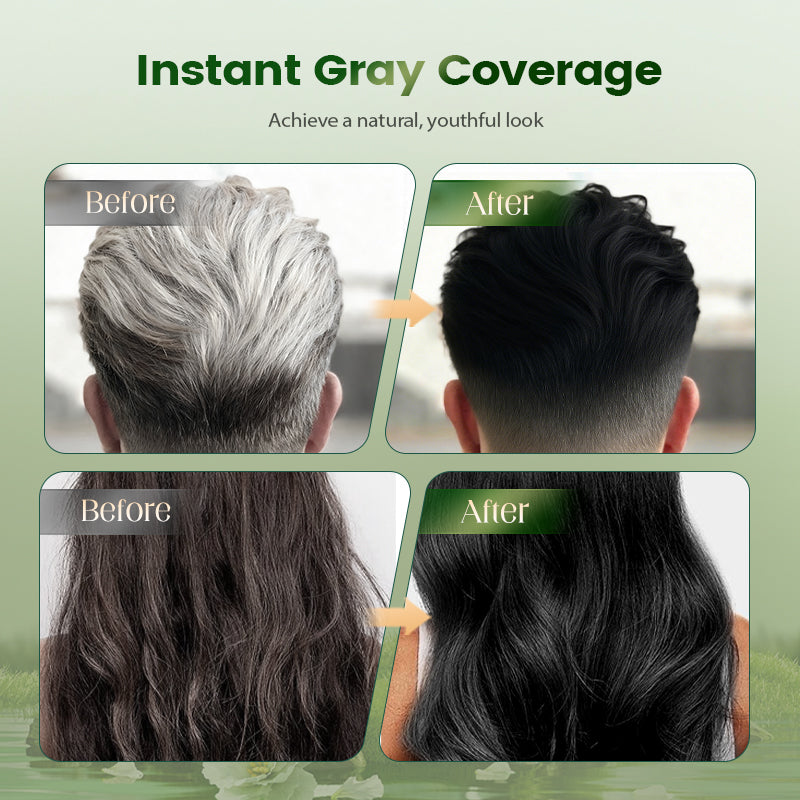 Gentle Plant-Based Quick-Use Hair Dye