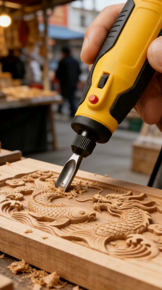 🛠️🎁Mini Electric Wood Carving Gouge Tools