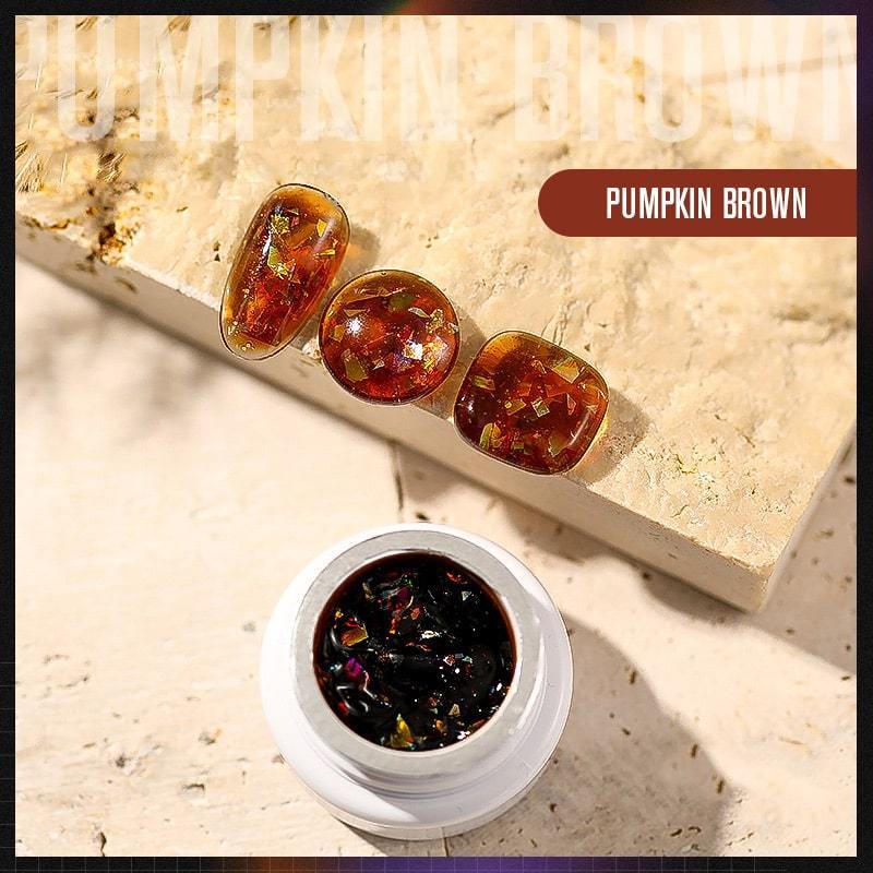 DIY Aurora Amber Nail Polish Gel