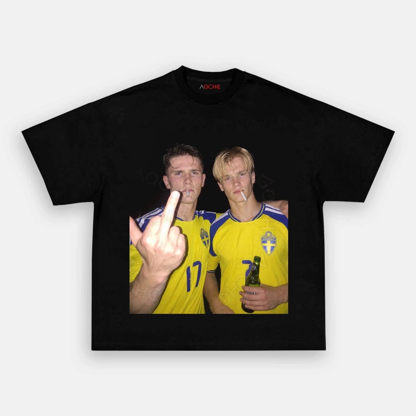 Sweden Football Style Tee 3.3