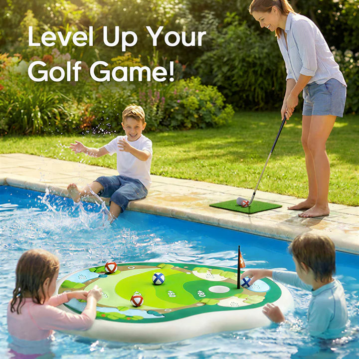 🏌️‍♂️Floating Pool Golf Game Set - Fun Water Golf Toy for Kids & Family