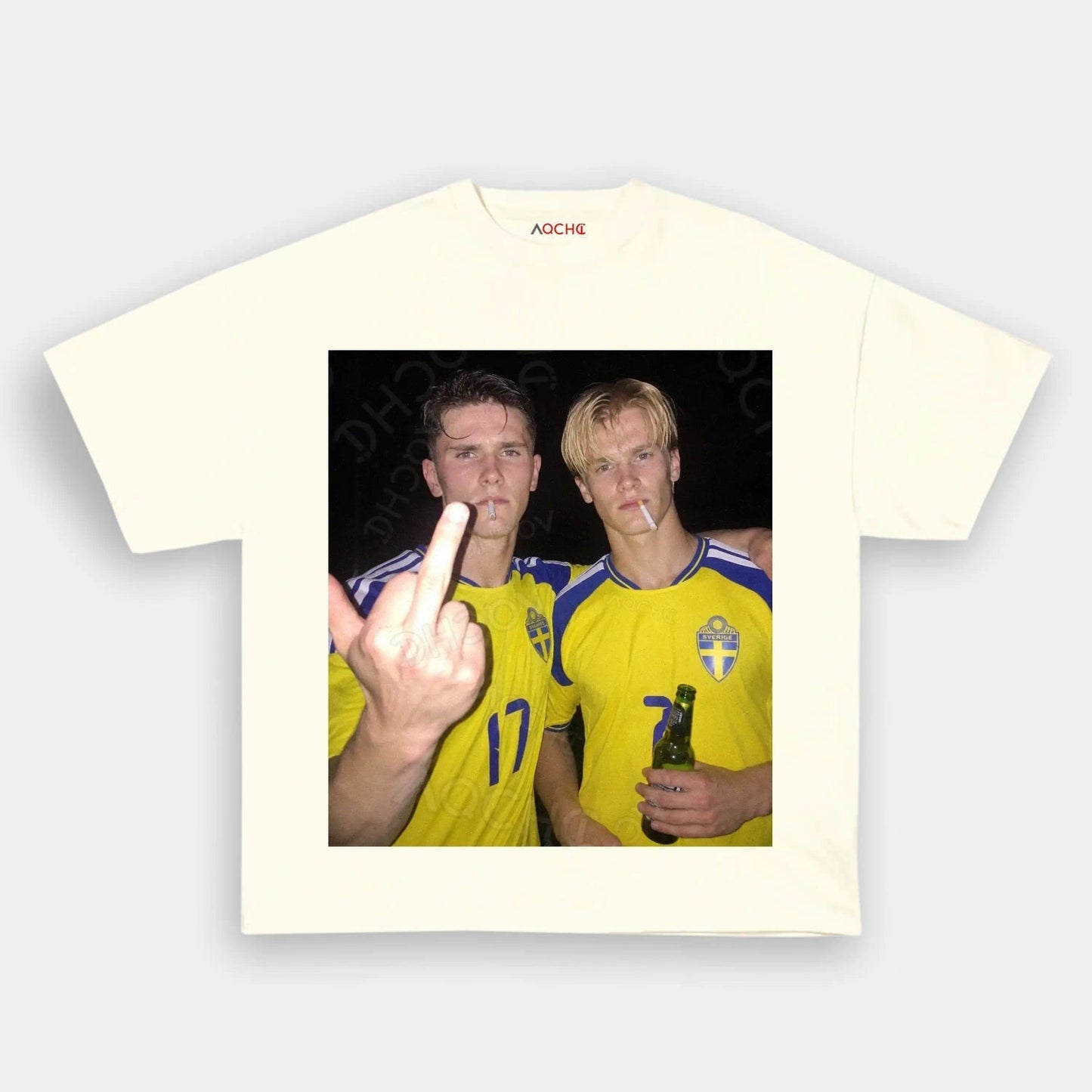 Sweden Football Style Tee 3.3