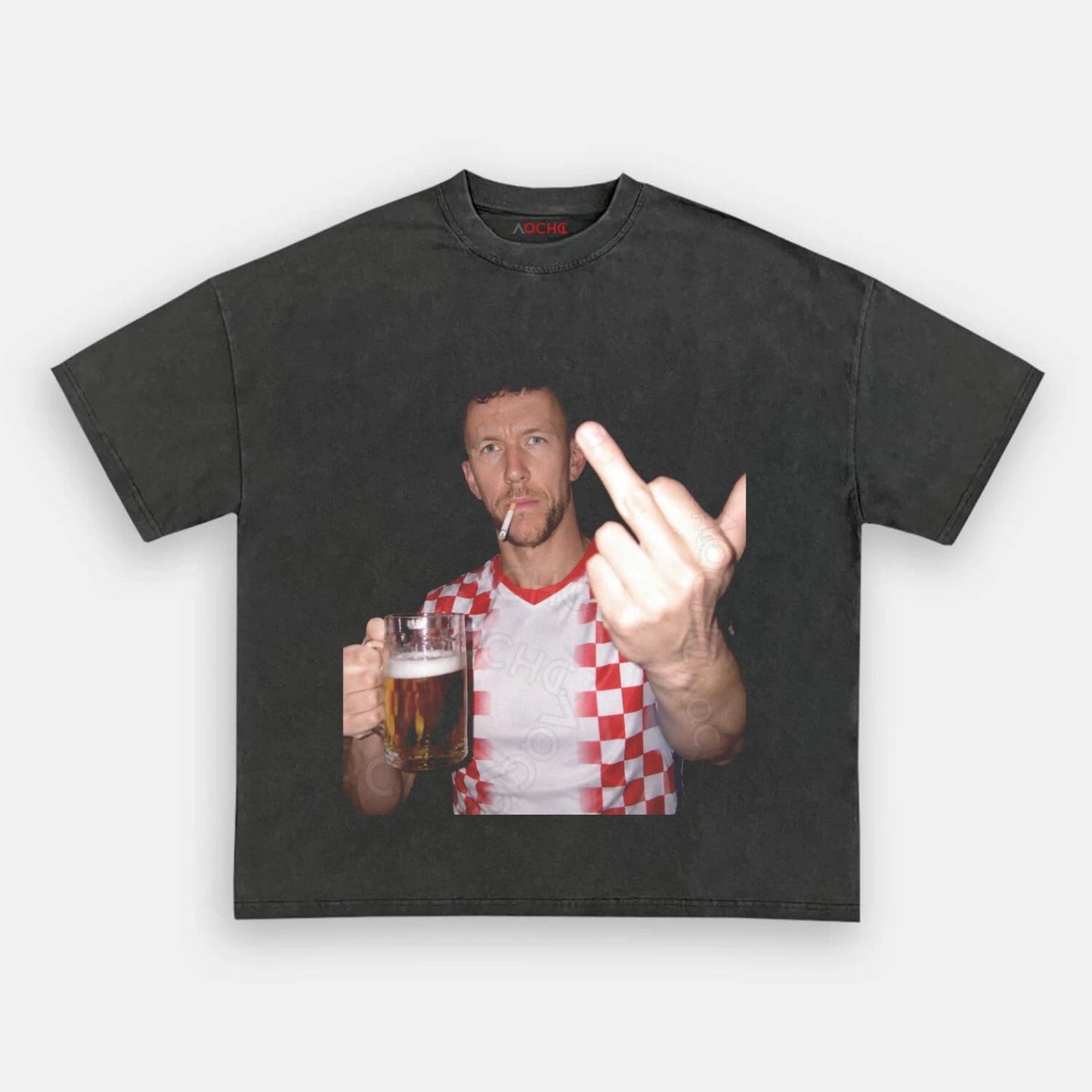 Croatia Football Style Tee