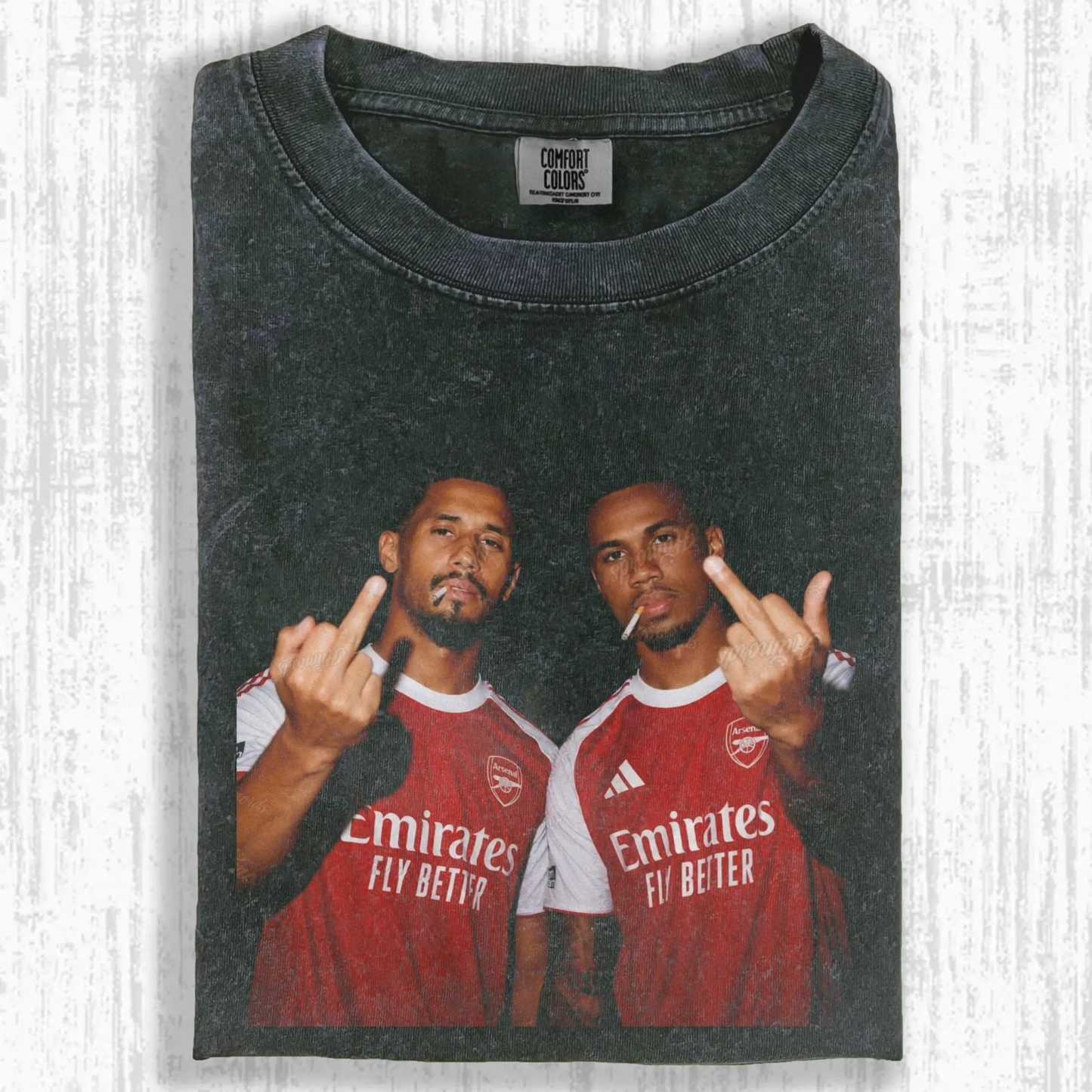 William Saliba ＆ Gabriel Magalhães Arsenal Tee