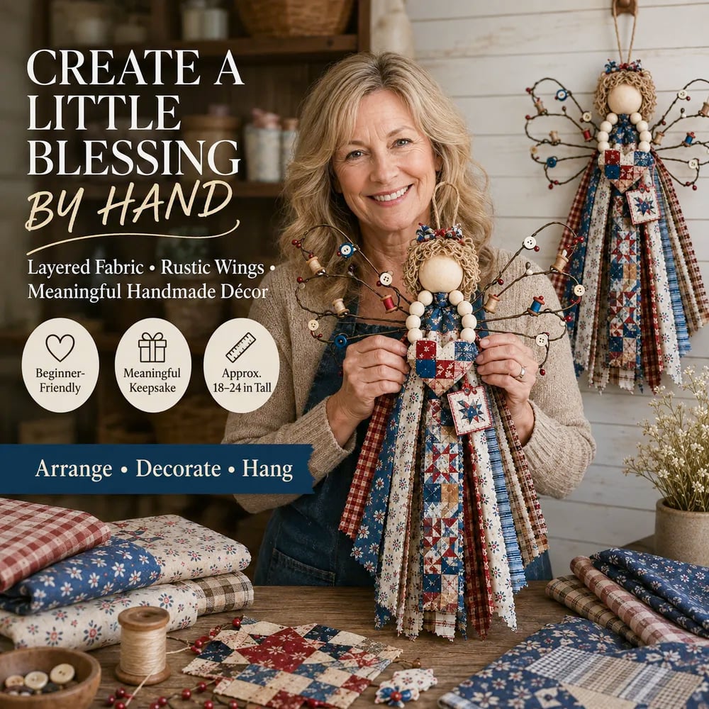 🪽Angel Fabric Hanging DIY Kit🪽