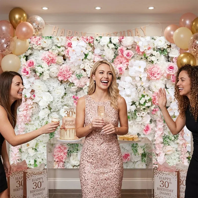 🌲🌸 Turn your backyard into an enchanted forest – one banner, endless beauty! ✨