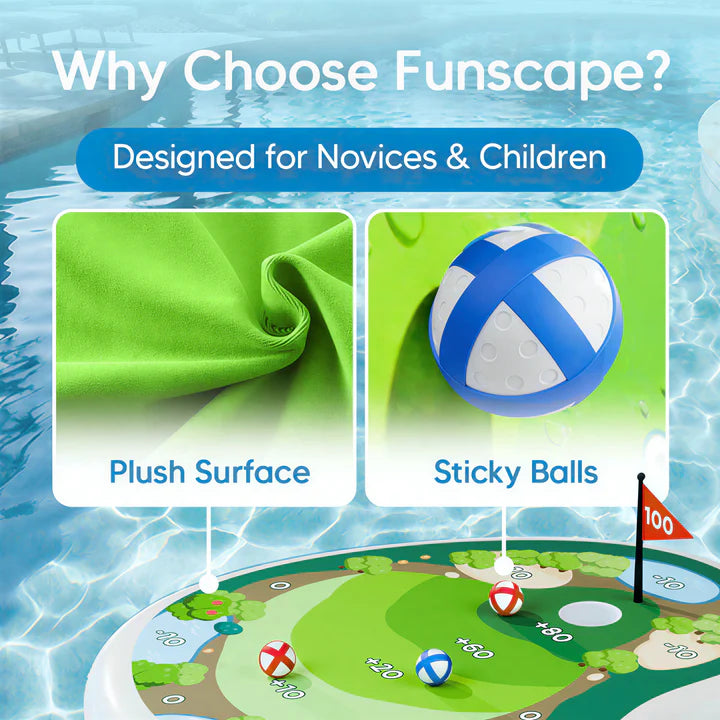 🏌️‍♂️Floating Pool Golf Game Set - Fun Water Golf Toy for Kids & Family