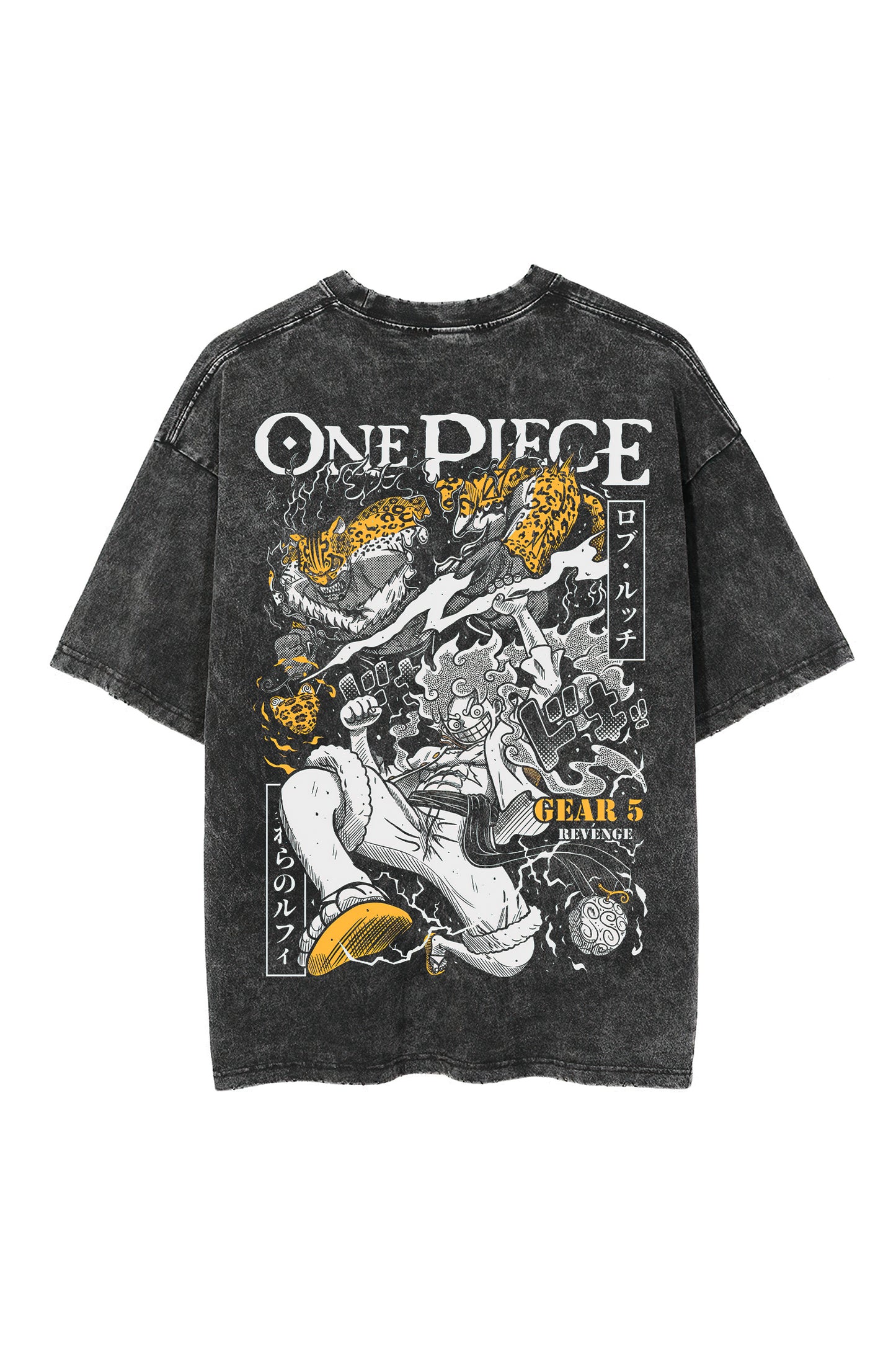 One Piece Luffy Washing T-Shirt