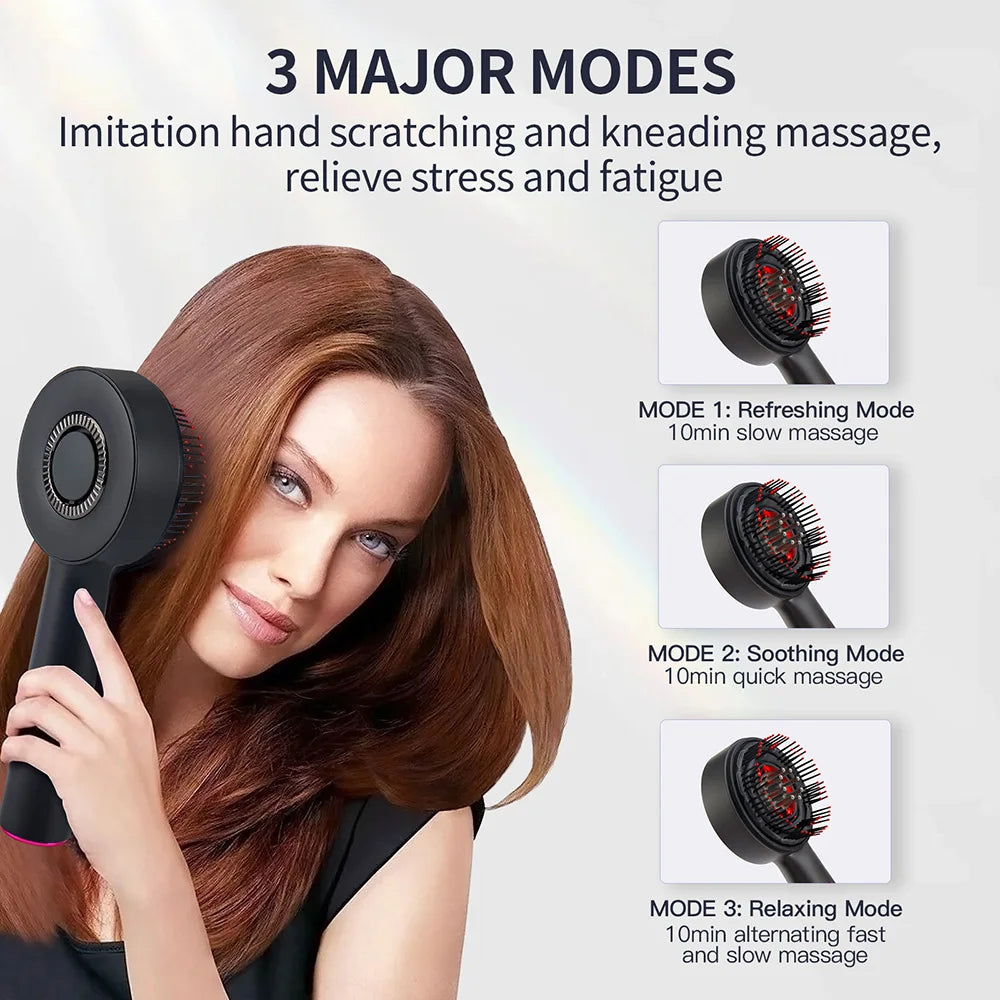 🔥Hot-selling Red light massage comb