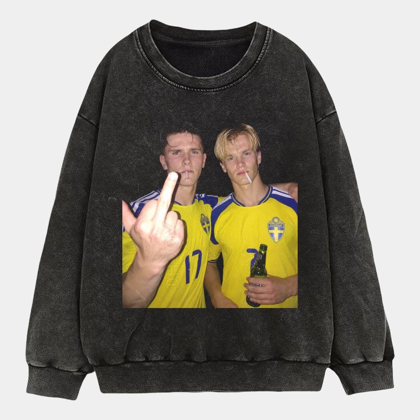 Sweden Football Style Tee 3.3