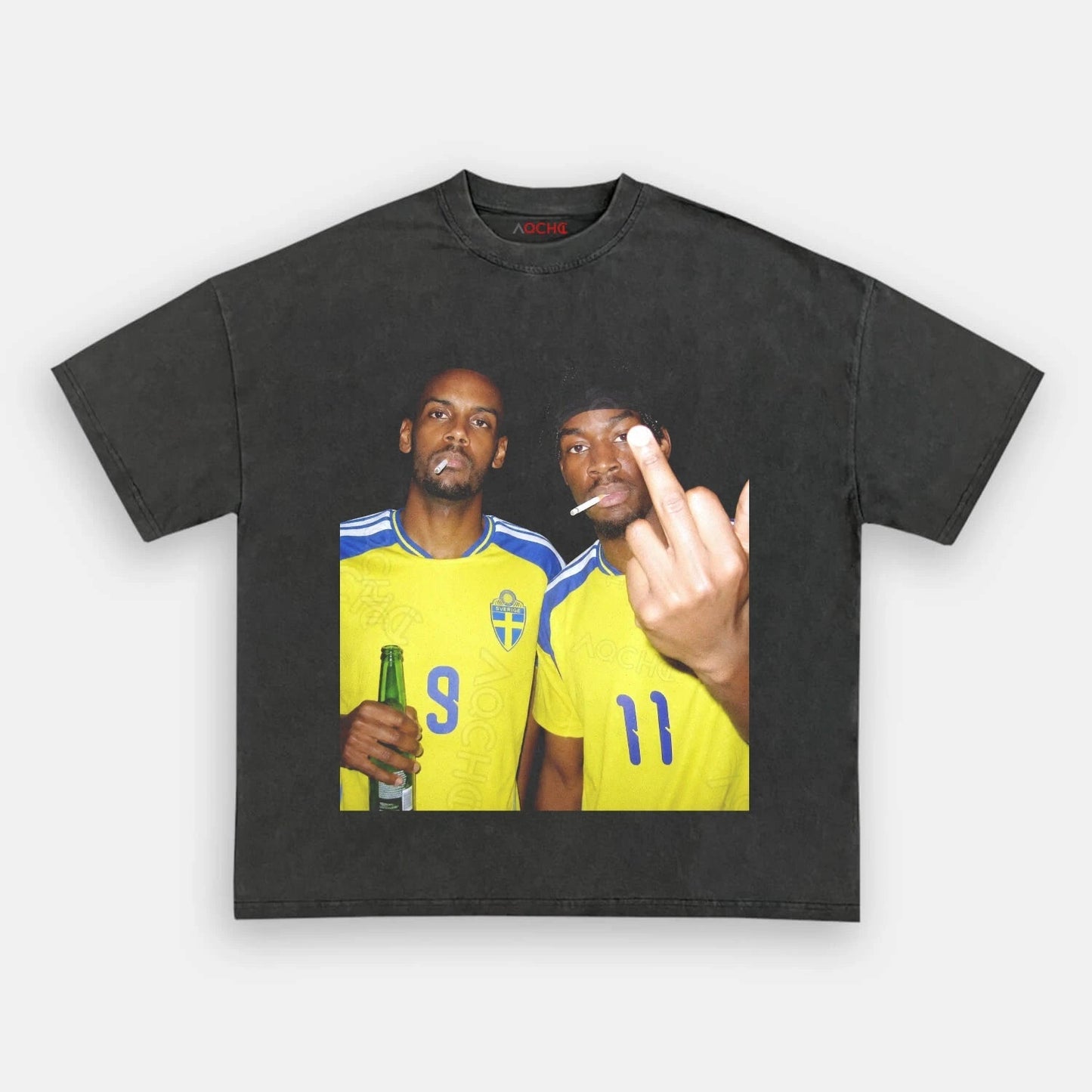 Sweden Football Style Tee 2.5