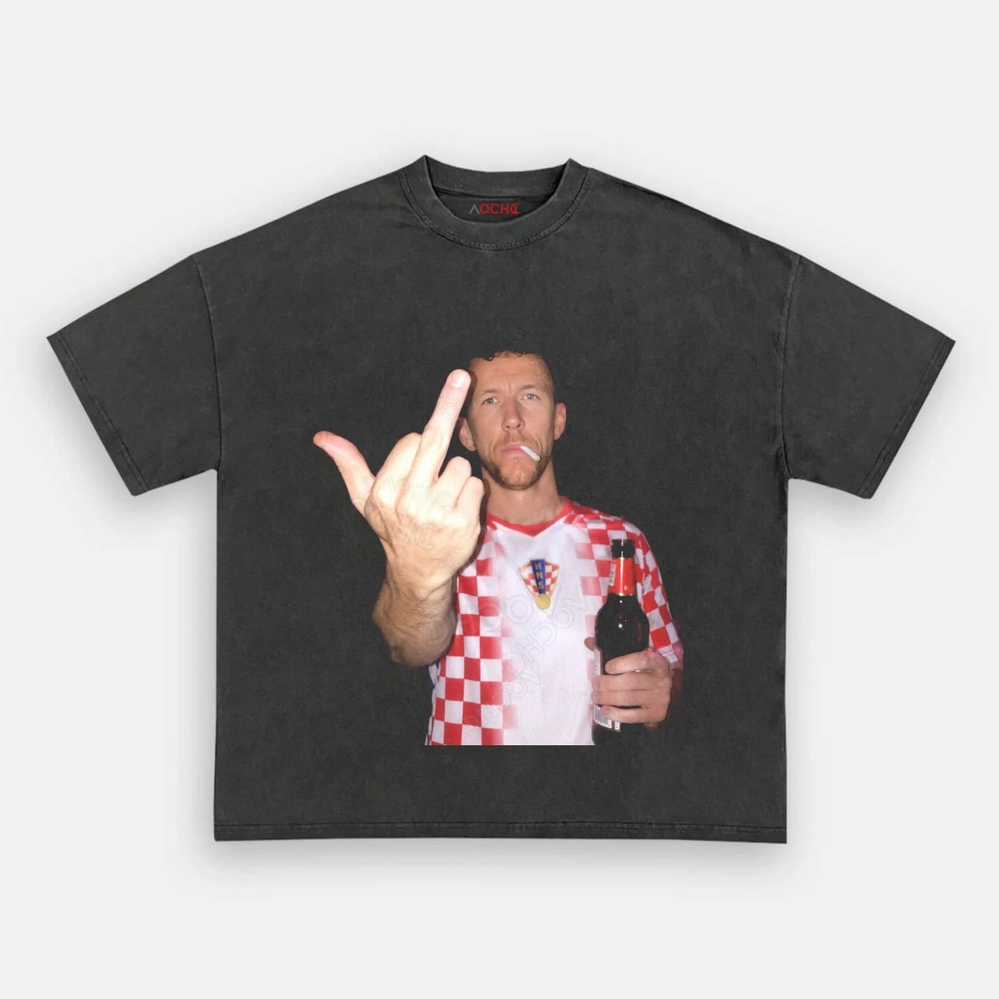 Croatia Football Style Tee
