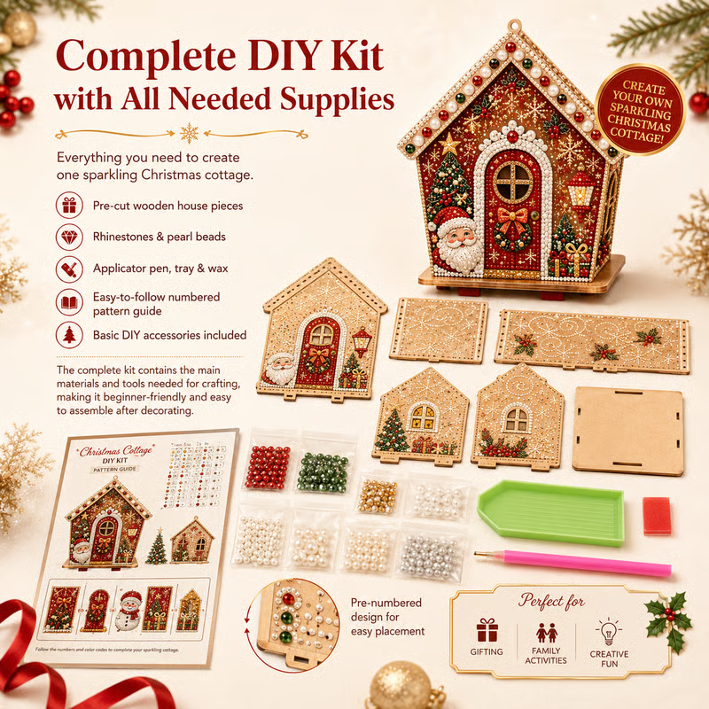🎄Plymagic DIY Pearl Art - Christmas Collection