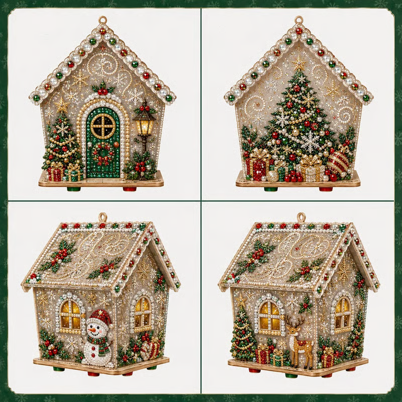 🎄Plymagic DIY Pearl Art - Christmas Collection
